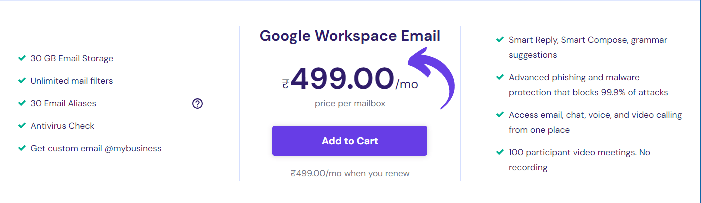 Hostinger Google Workspace Email Plan - Hostinger Coupon Code