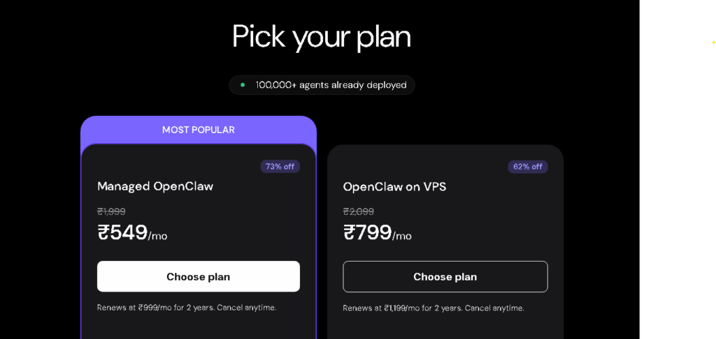 Hostinger OpenClaw Hosting Plans
